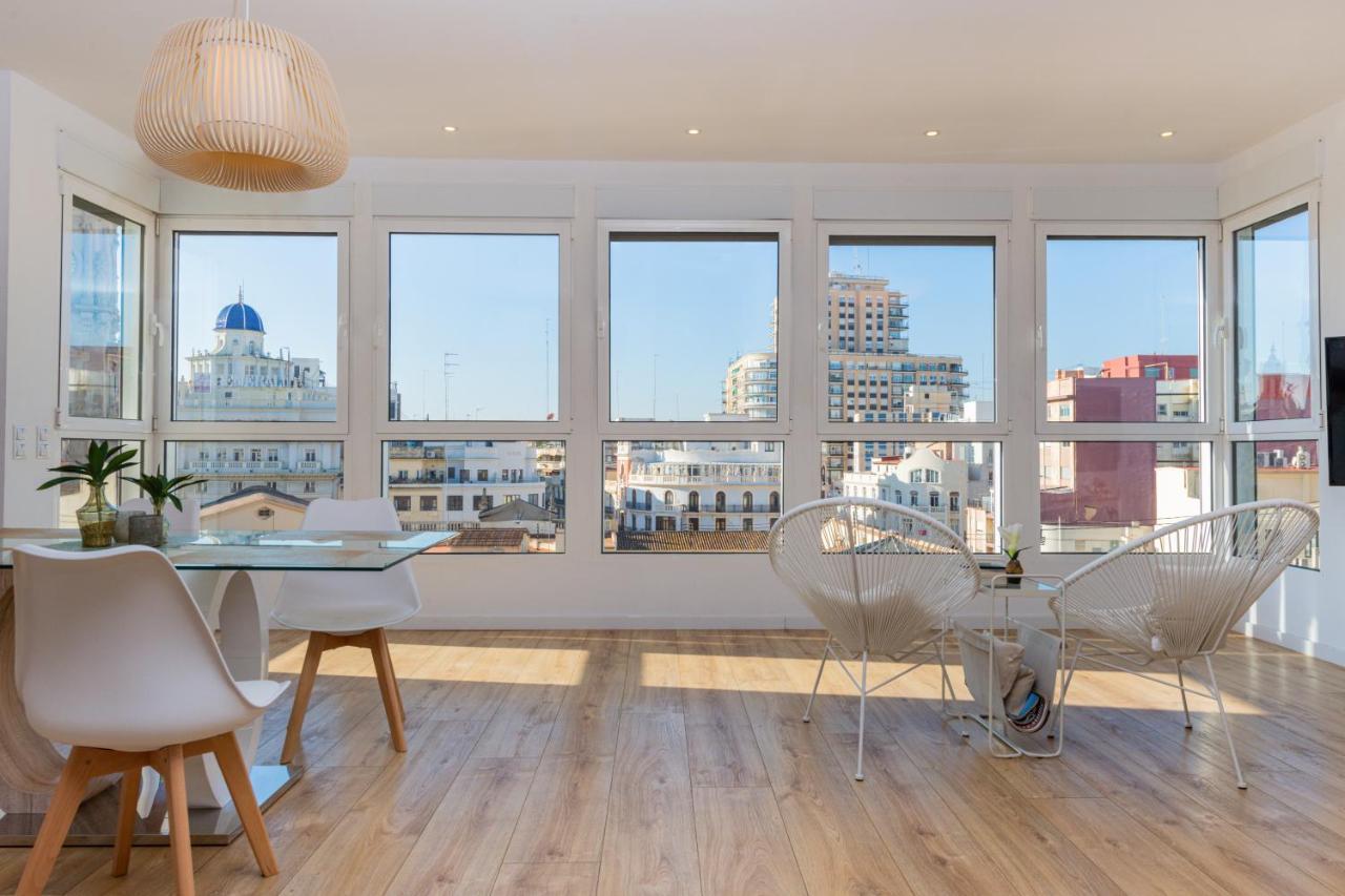Apartmán Ayuntamiento Panoramic Valencie Exteriér fotografie