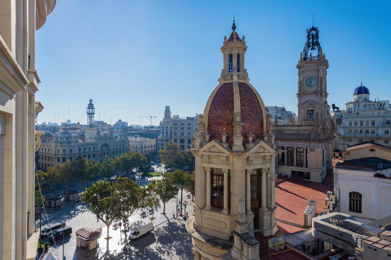 Apartmán Ayuntamiento Panoramic Valencie Exteriér fotografie