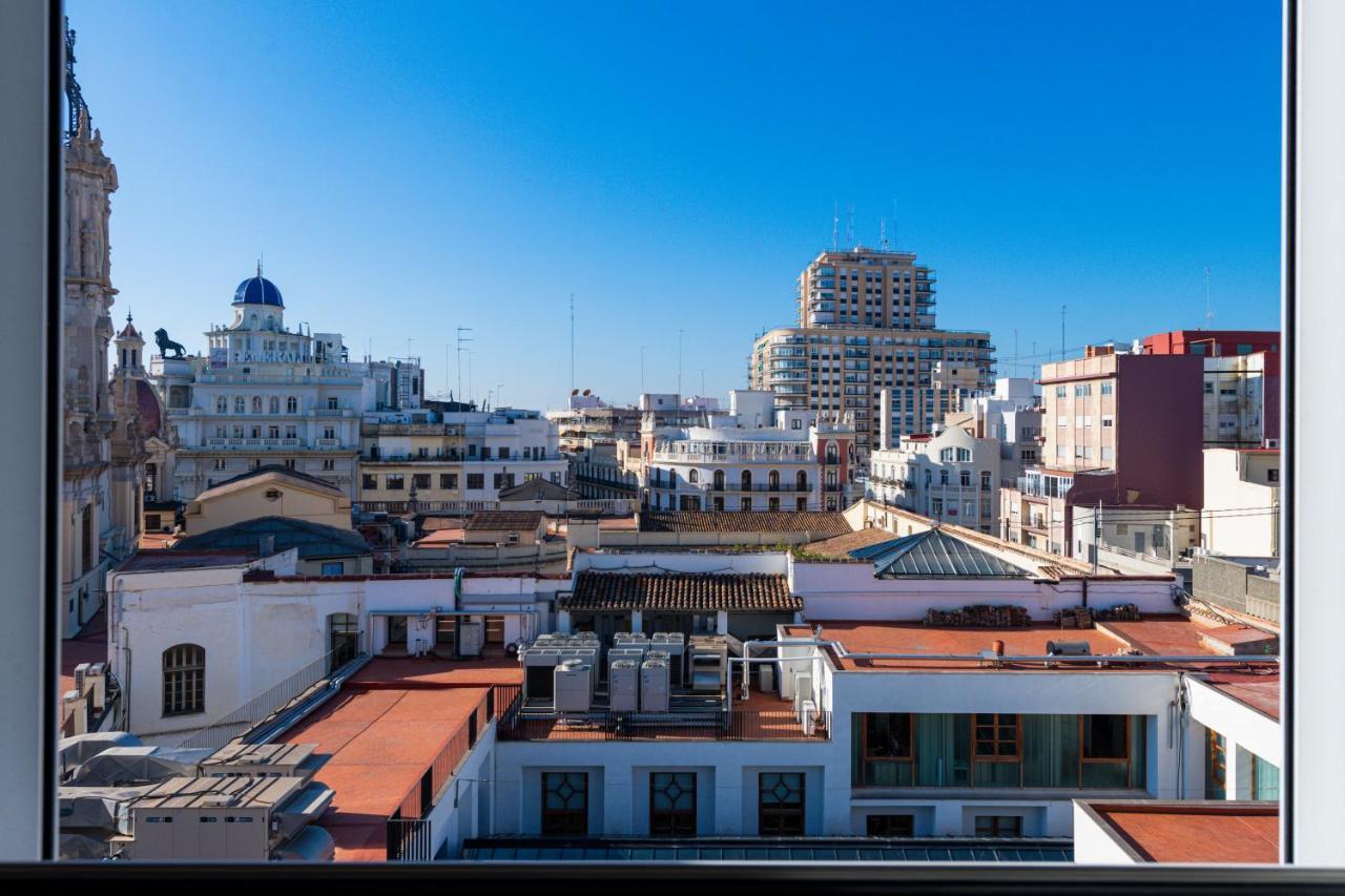 Apartmán Ayuntamiento Panoramic Valencie Exteriér fotografie