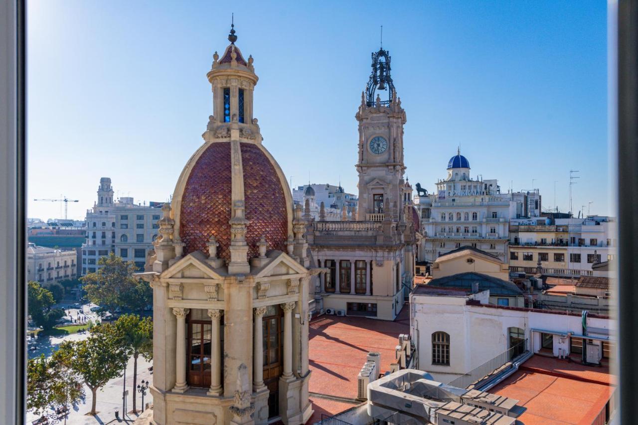 Apartmán Ayuntamiento Panoramic Valencie Exteriér fotografie