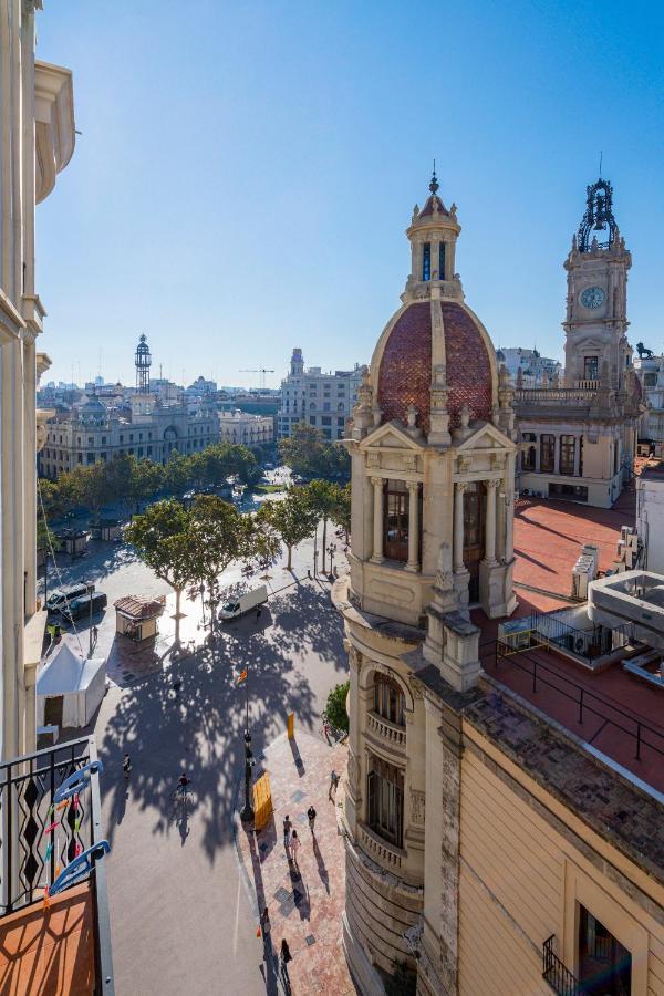 Apartmán Ayuntamiento Panoramic Valencie Exteriér fotografie