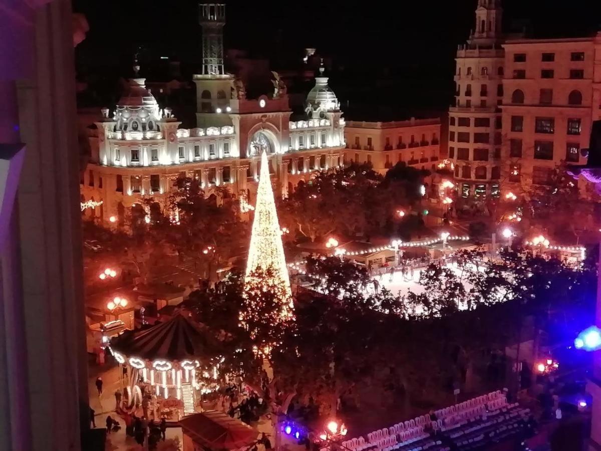 Apartmán Ayuntamiento Panoramic Valencie Exteriér fotografie