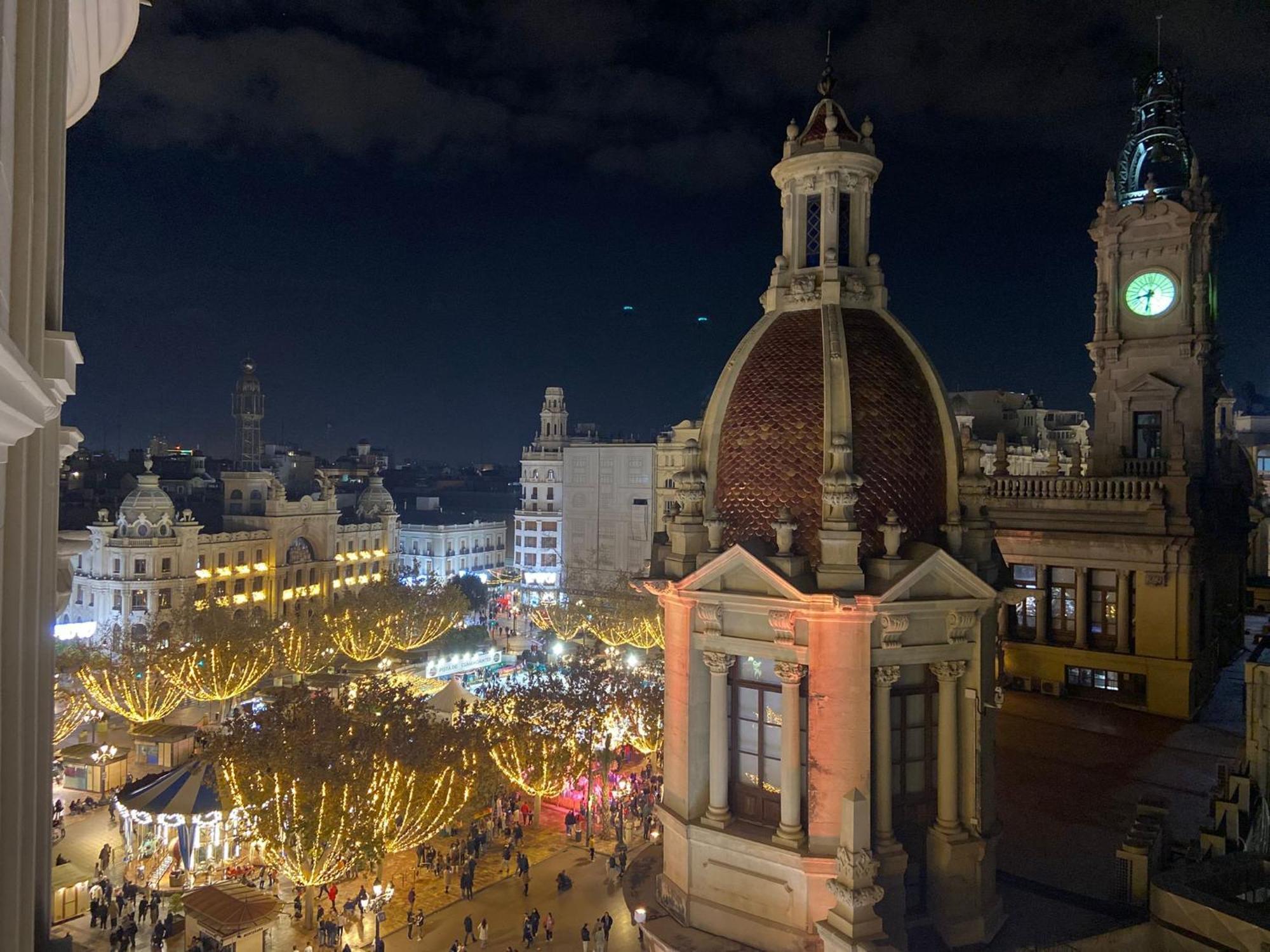 Apartmán Ayuntamiento Panoramic Valencie Exteriér fotografie